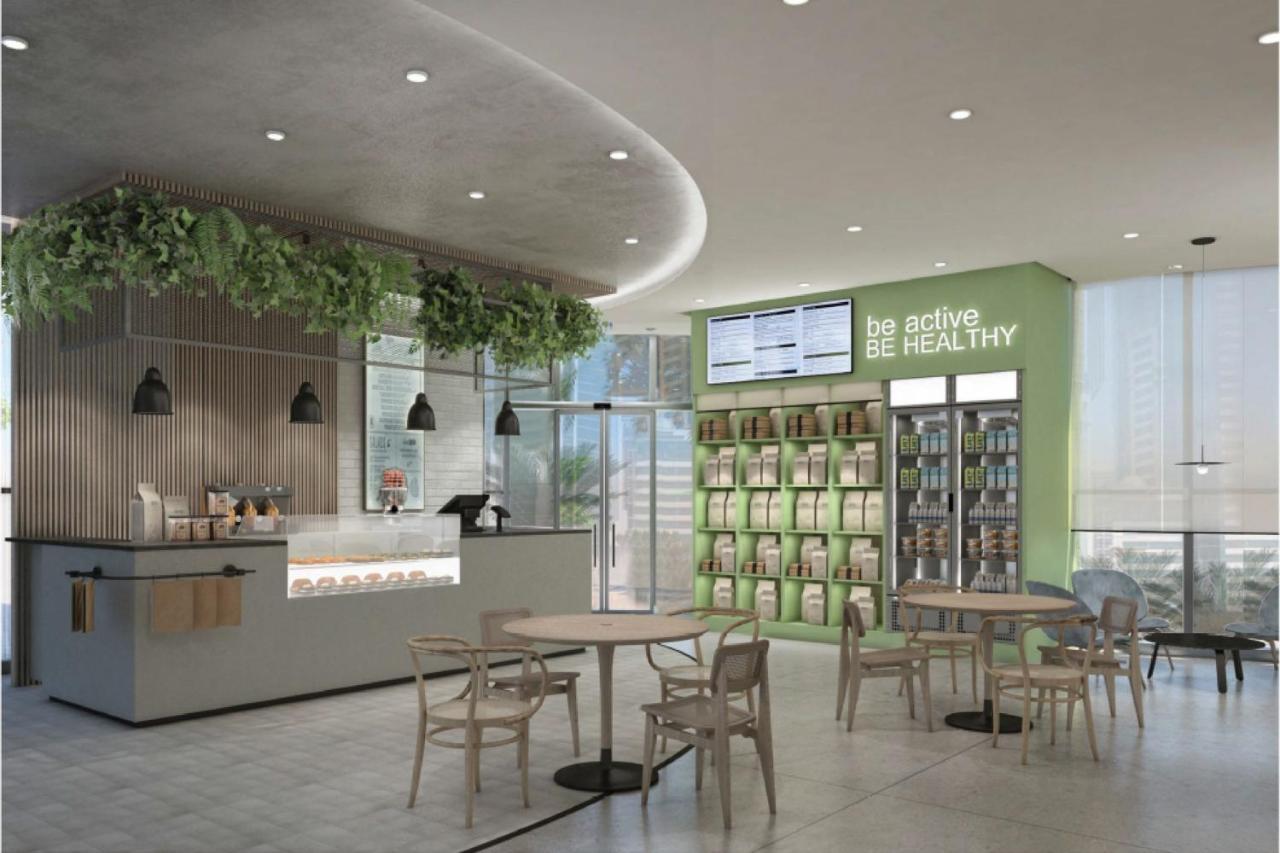 Отель Element By Westin West Bay Доха Экстерьер фото The Healthy Hub