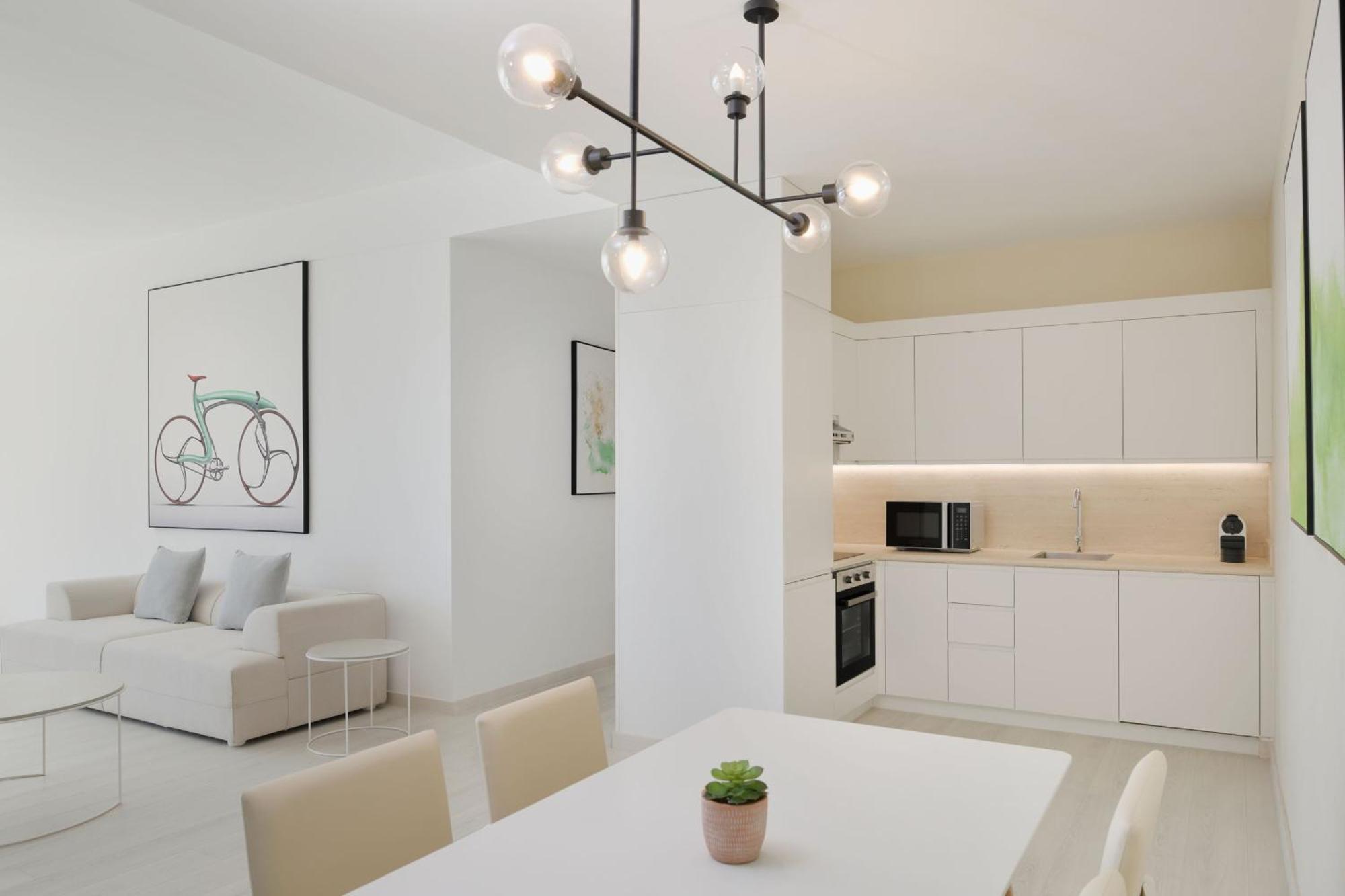 Отель Element By Westin West Bay Доха Экстерьер фото 3D rendering of a kitchen