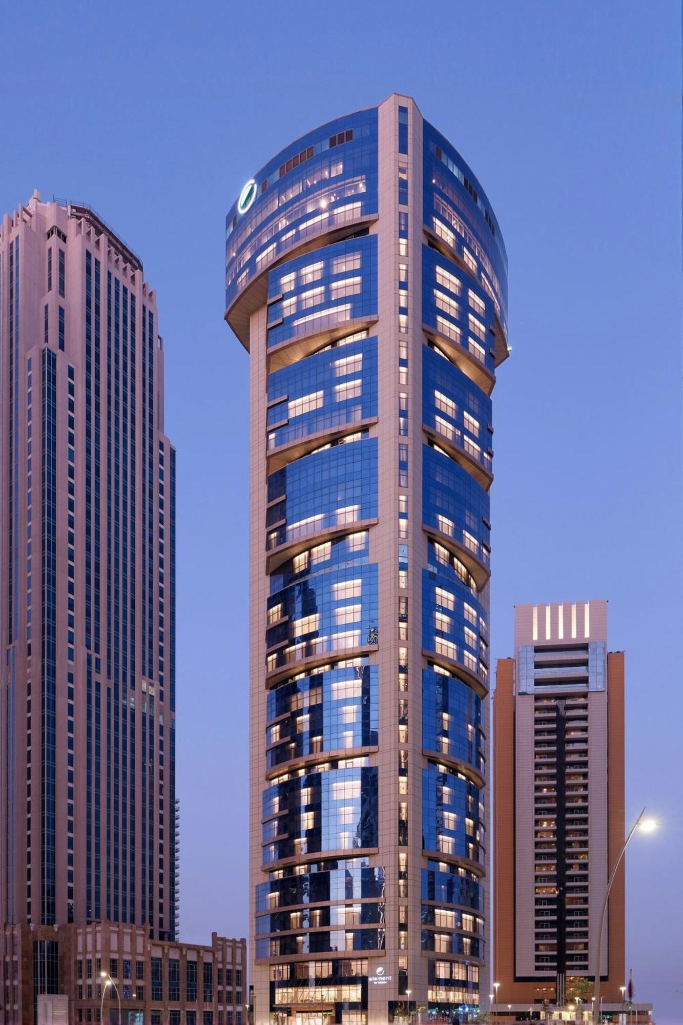 Отель Element By Westin West Bay Доха Экстерьер фото The hotel in 2014